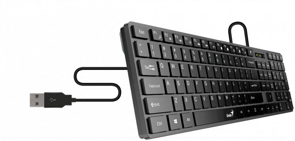 Genius Slimstar 126 čierna